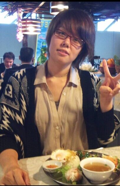 音田さおり Before